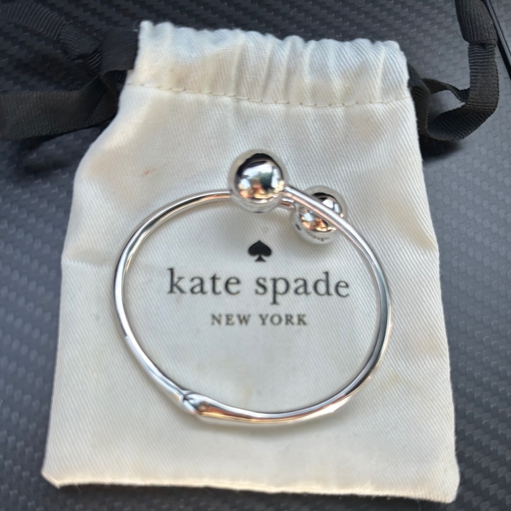 *SOLD* Kate Spade Silver Bangle Bracelet